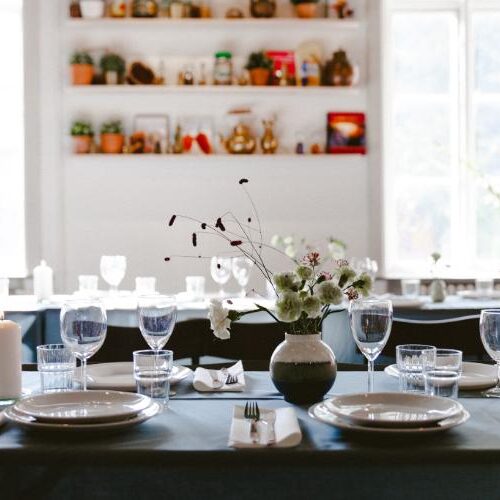 Få et flot veldækket bord til din private fest